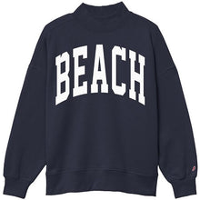 Load image into Gallery viewer, Beach Mock Neck Sweatshirt
