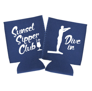 Sunset Sipper Club Koozie