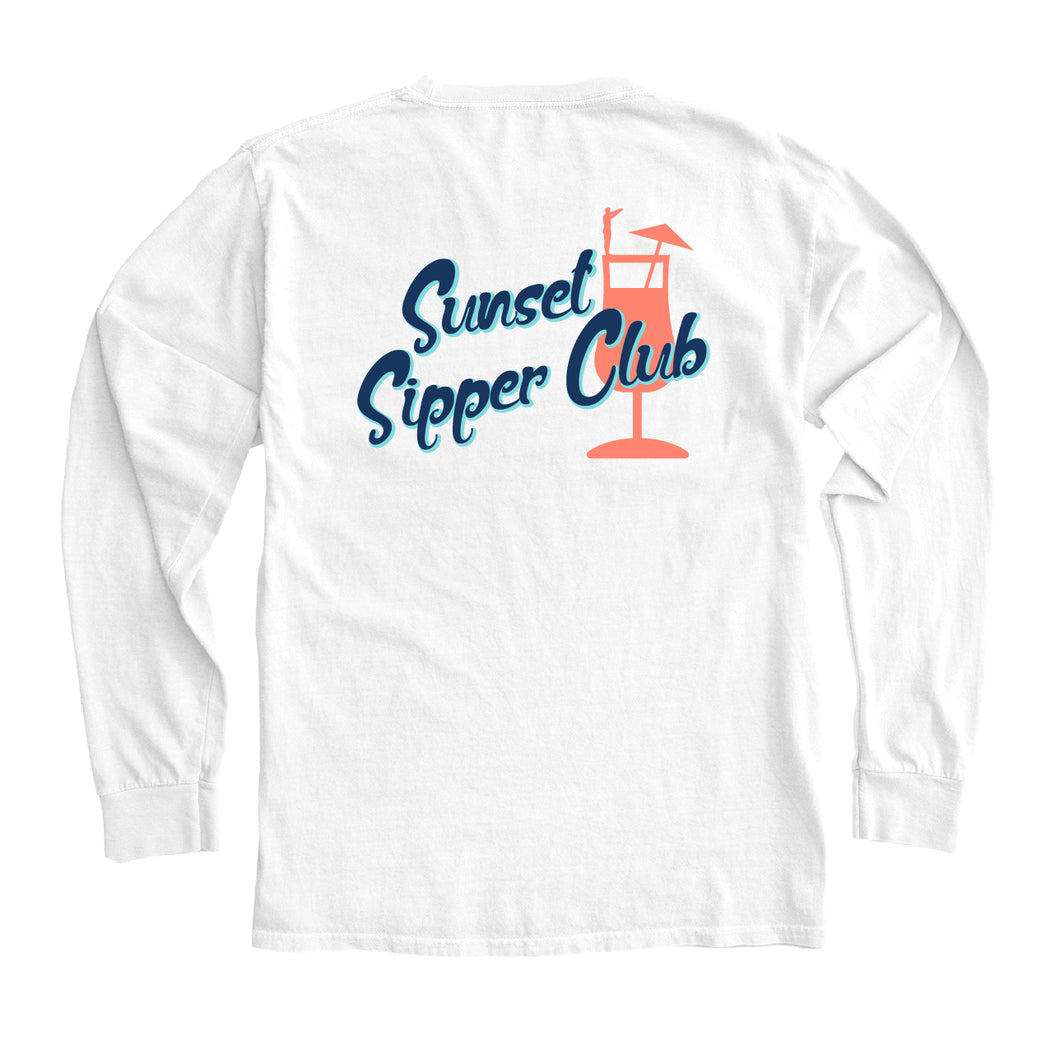 Sunset Sipper Club Long Sleeve